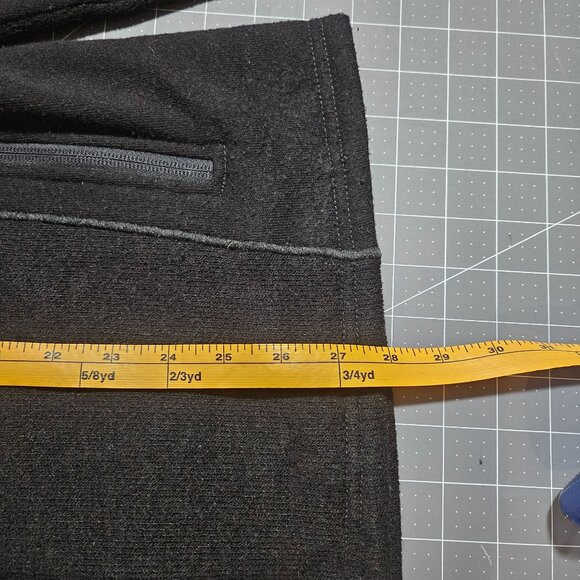 Kühl Mens Interceptr Fleece Jacket Size M Black With Zippered Pockets & Logo - Picture 13 of 15